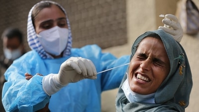 Since being detected in South Africa on November 24, Omicron has spread to more than 100 countries. In India, it has infected over 400 people. (PTI Photo) Since being detected in South Africa on November 24, Omicron has spread to more than 100 countries. In India, it has infected over 400 people. (PTI Photo)