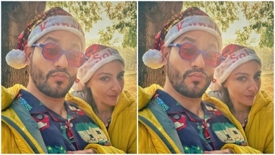 Kunal and Soha posed for a happy picture together. (Instagram/@kunalkemmu)