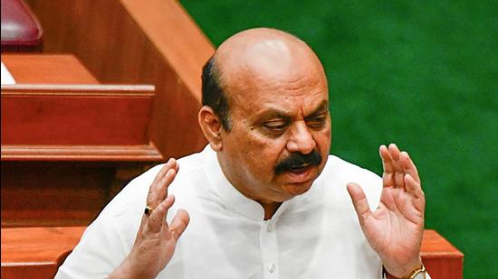 Kateel also ruled out Karnataka chief minister Basavaraj Bommai going abroad for the treatment of his knee related ailment. (PTI) Kateel also ruled out Karnataka chief minister Basavaraj Bommai going abroad for the treatment of his knee related ailment. (PTI)