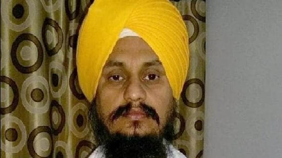 Akal Takht Jathedar, Giani Harpreet Singh, also said that the Panth needed to stand as one after the sacrilege incidents, and ensure that no political conspiracy can work (HT Photo)