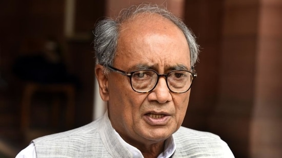 Congress leader Digvijaya Singh. Congress leader Digvijaya Singh.