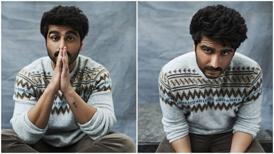 Arjun Kapoor is currently busy soaking in the festive December vibes. The actor, on Saturday, shared a set of pictures on his Instagram profile and made our weekend better. Christmas is here, and so are the festivities. Arjun Kapoor slipped into a quintessential winter sweater and wished Christmas to his fans on Instagram.(Instagram/@arjunkapoor)