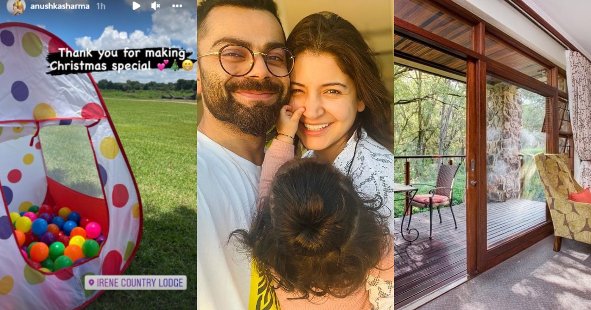 Anushka Sharma and Vamika have accompanied Virat Kohli and team India to South Africa. Anushka Sharma and Vamika have accompanied Virat Kohli and team India to South Africa.