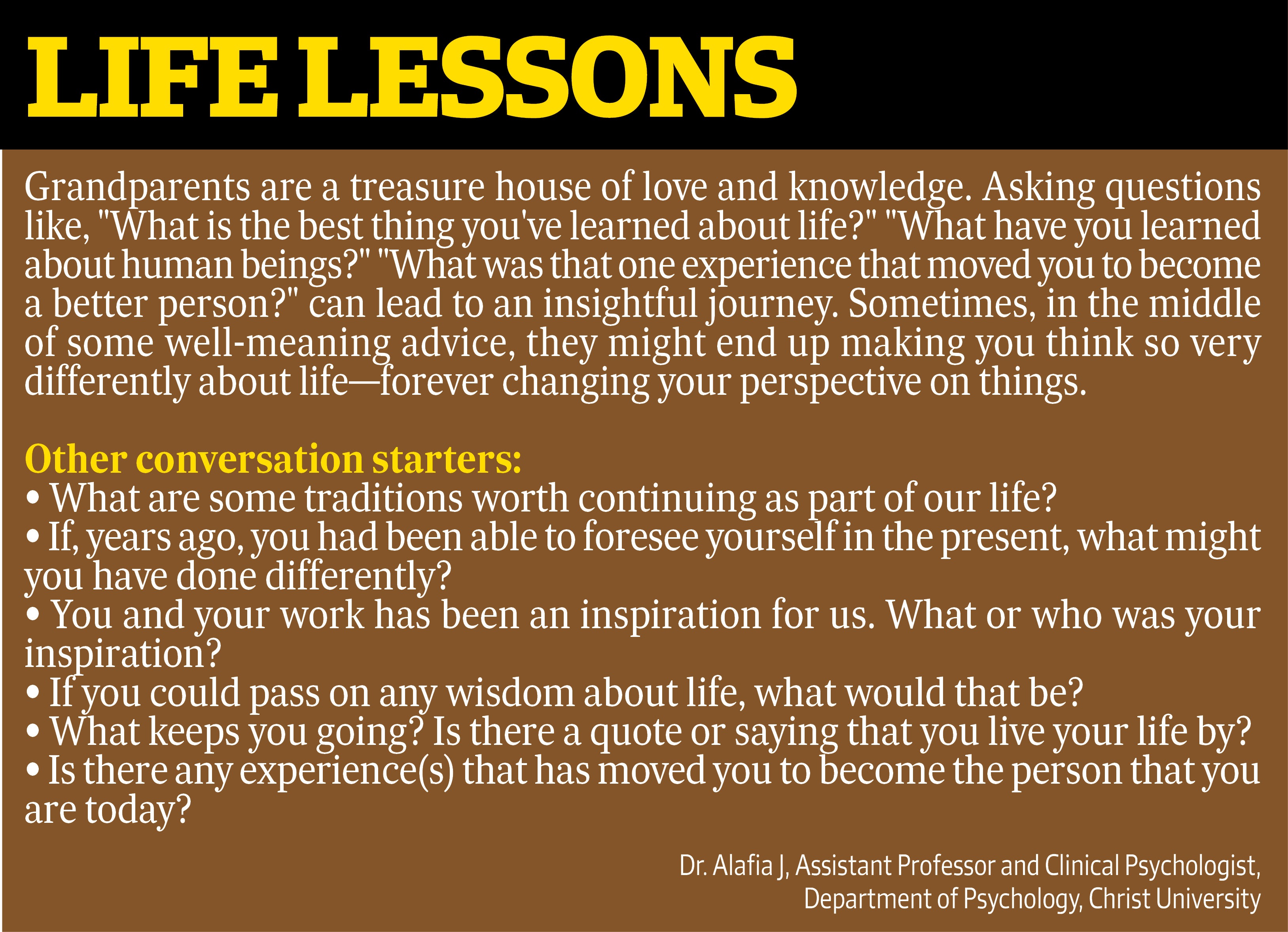 Rohan on the lessons he’s learnt Rohan on the lessons he’s learnt