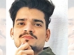Pradeep Bhatt, a fashion design student from the National Institute of Fashion Technology, Kangra, was chosen by Vir Das (left) to design his outfit for the 2021 Emmy Awards