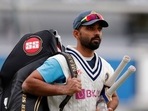 India's Ajinkya Rahane during nets.&nbsp;