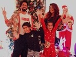 Ayushmann Khurrana with family on Christmas. 