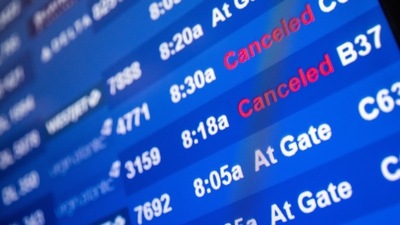 Aircrew and ground staff have fallen sick or gone into quarantine after exposure to Covid, forcing Lufthansa, Delta, United Airlines, JetBlue, Alaska Airlines and other carriers to cancel flights during a peak travel period. (Reuters)