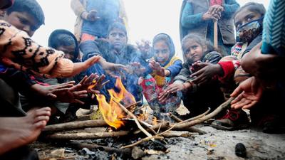 The cloudy weather in Chandigarh kept minimum temperature on the higher side, which went up from 6.8°C on Saturday to 7.2°C on Sunday. (HT file)