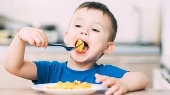 Nutrition plays an important role in a child's development but unhealthy food can play havoc with their health in long run. Parents and caregivers can help prevent childhood obesity by providing healthy meals and snacks, ensure daily physical activity, and nutrition education, says Dr Budyal.(Shutterstock)