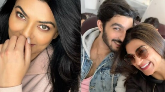 Sushmita Sen shares picture after her breakup with Rohman Shawl.