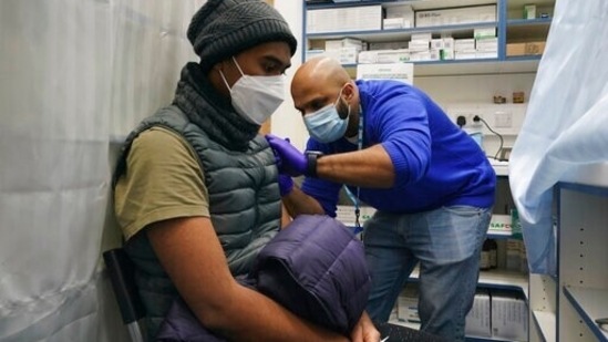"Also, 50,000 breakthrough infections are being reported per day in the UK. So this proves that vaccination is not preventing coronavirus infection but vaccines are effective in preventing severity and death," Rai told PTI.(AP) "Also, 50,000 breakthrough infections are being reported per day in the UK. So this proves that vaccination is not preventing coronavirus infection but vaccines are effective in preventing severity and death," Rai told PTI.(AP)