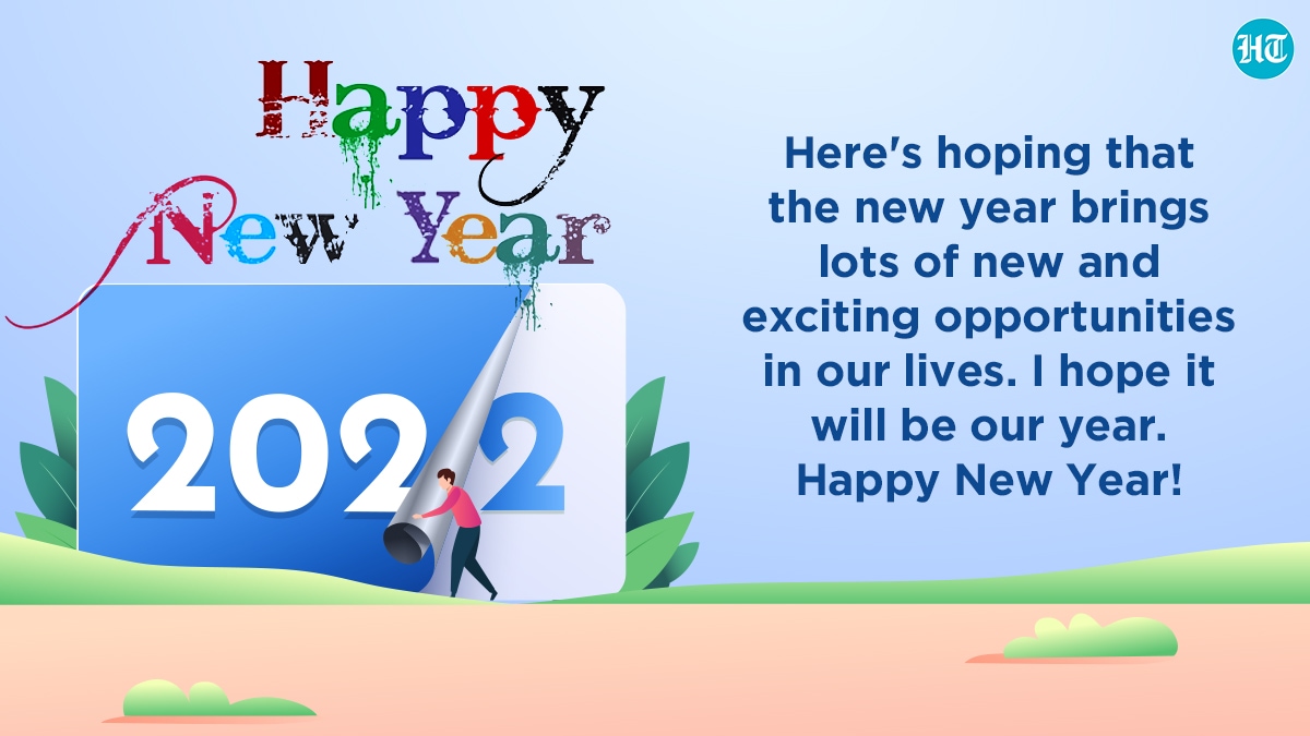 New Year brings exciting opportunities. New Year brings exciting opportunities. 