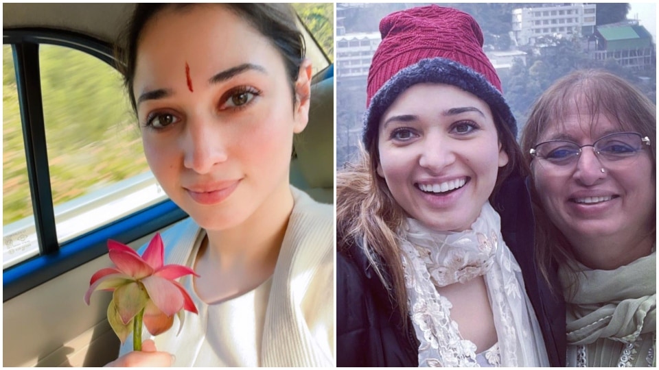 Tamannaah Bhatia's Vaishno Devi trip.