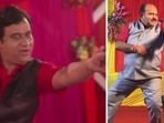 Manu Rishi Chadha (L) in a still from Aapke Aa Jane Se and (R) the original dancing uncle Sanjeev Shrivastava. Manu Rishi Chadha (L) in a still from Aapke Aa Jane Se and (R) the original dancing uncle Sanjeev Shrivastava.