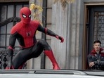 Tom Holland and Benedict Cumberbatch in a still from Spider-Man: No Way Home Tom Holland and Benedict Cumberbatch in a still from Spider-Man: No Way Home