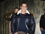 Salman Khan outside his Panvel farmhouse. Salman Khan outside his Panvel farmhouse.