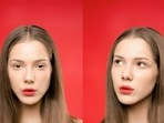 Sport a red lipstick and pucker and pout.