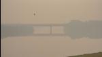 A view of a bridge engulfed in thick smog at ITO Yamuna river in New Delhi. (Amal KS/HT Photo) A view of a bridge engulfed in thick smog at ITO Yamuna river in New Delhi. (Amal KS/HT Photo)