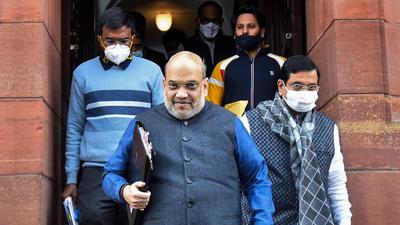 Cargo containers at all Indian ports will have to be scanned for contraband, home minister Amit Shah said on Monday. (PTI) Cargo containers at all Indian ports will have to be scanned for contraband, home minister Amit Shah said on Monday. (PTI)