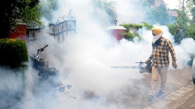 A total 1,269 dengue cases have been recorded this month in Delhi till December 25. (Ravi Kumar/HT Photo)