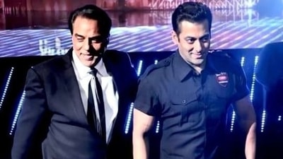 Dharmendra spoke about Salman Khan.