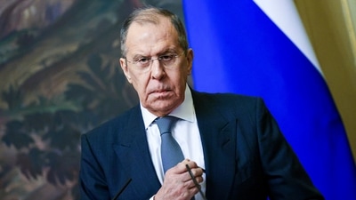 Russia has denied it has plans to attack its neighbour but pressed for legal guarantees that would rule out Nato expansion and weapons deployment there. In picture - Russian foreign minister Sergey Lavrov. (AP) Russia has denied it has plans to attack its neighbour but pressed for legal guarantees that would rule out Nato expansion and weapons deployment there. In picture - Russian foreign minister Sergey Lavrov. (AP)