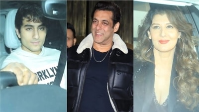 Salman Khan's birthday party was attended by Ibrahim Ali Khan and Sangeeta Bijlani among many others. Salman Khan's birthday party was attended by Ibrahim Ali Khan and Sangeeta Bijlani among many others.