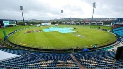 Rain delays the start of play for the second day of the Test Cricket match between South Africa and India at Centurion Park in Pretoria, South Africa, Monday, Dec. 27, 2021 (AP) Rain delays the start of play for the second day of the Test Cricket match between South Africa and India at Centurion Park in Pretoria, South Africa, Monday, Dec. 27, 2021 (AP)