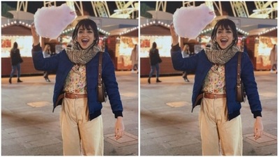 "A series of fortunate events," Sobhita accompanied her pictures with these words. (Instagram/@sobhitad)