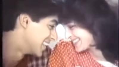 Salman Khan and Alisha Chinai in a still from a toothpaste ad. Salman Khan and Alisha Chinai in a still from a toothpaste ad.
