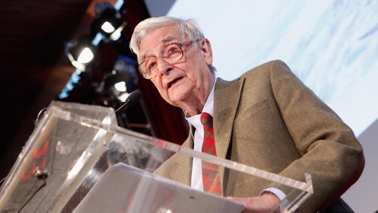 US scientist Edward O. Wilson. (AFP)