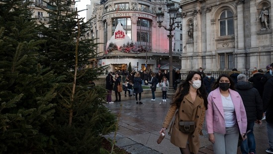 More than 1 in 100 people in the Paris region have tested positive in the past week, according to the regional health service. (AP Photo)