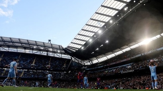 General view of the Etihad Stadium during a Premier League match(REUTERS)