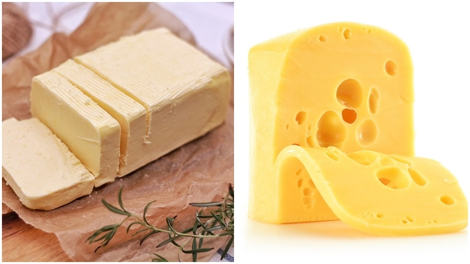 While cheese contains more protein than butter, the latter has healthy fats (Pixabay) While cheese contains more protein than butter, the latter has healthy fats (Pixabay)