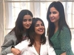 Alia Bhatt, Priyanka Chopra and Katrina Kaif will feature in Jee Le Zaraa.