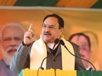 BJP national president JP Nadda was in the poll-bound state on December 18 and 26.(PTI file photo)