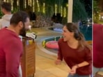 Salman Khan and Genelia D'Souza dancing together.&nbsp;