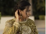 Swara Bhasker is currently busy attending her sister's wedding festivities. However, the actor is also setting major fashion goals for us on how to deck up in traditional best, for a loved one's wedding rituals. For her sister's mehendi function, Swara chose to wear the colour of mehendi in her attire. Swara picked a sharaaraa set and looked absolutely gorgeous in it.(Instagram/@reallyswara)