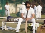 Shahid Kapoor in a still from Jersey. Shahid Kapoor in a still from Jersey.