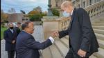 NSA Ajit Doval with French foreign minister Jean-Yves Le Drian during his visit to France in November. (PTI/ File photo)