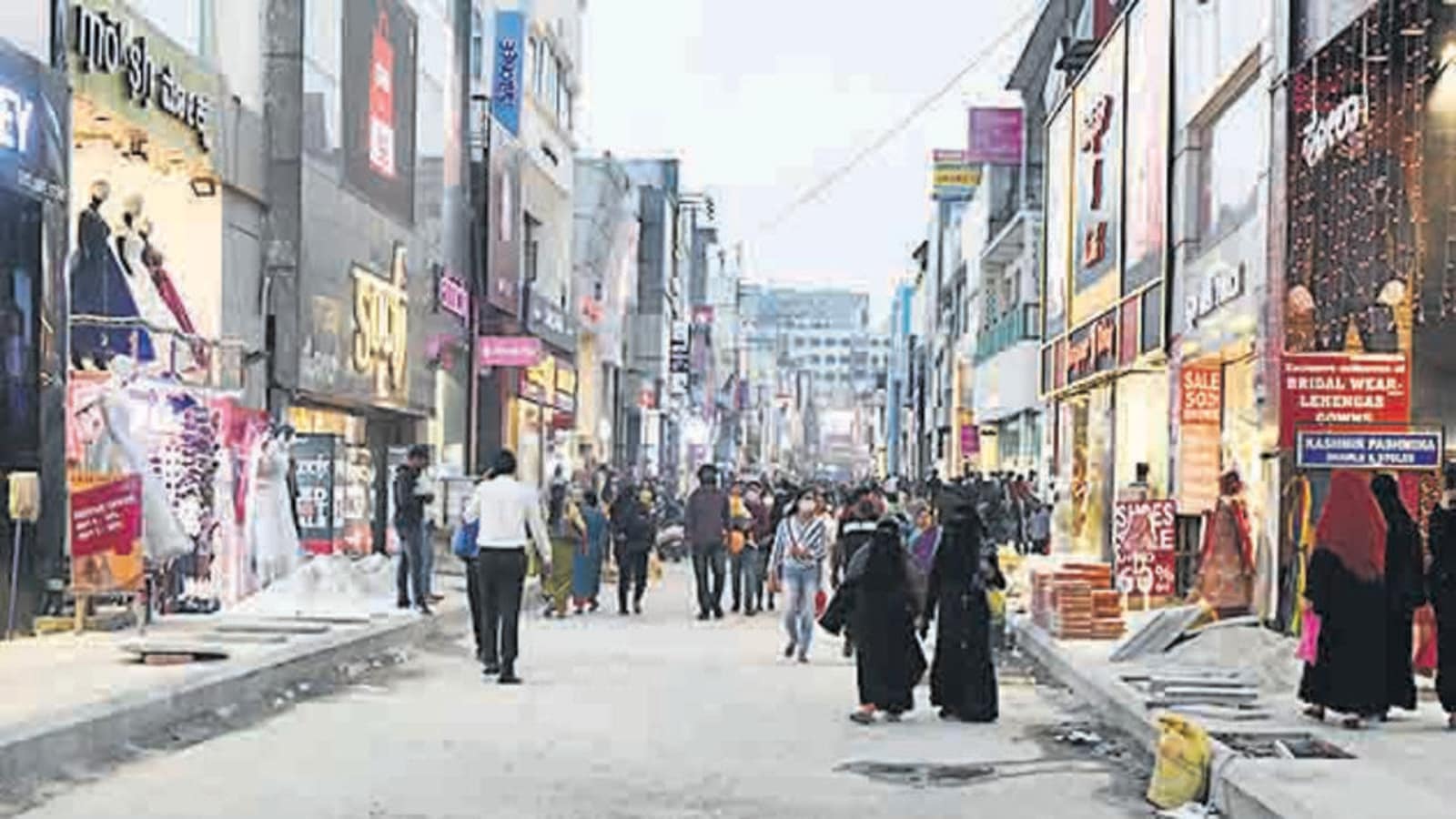 bengaluru-commercial-street-undergoes-revamp-2nd-time-in-5-months