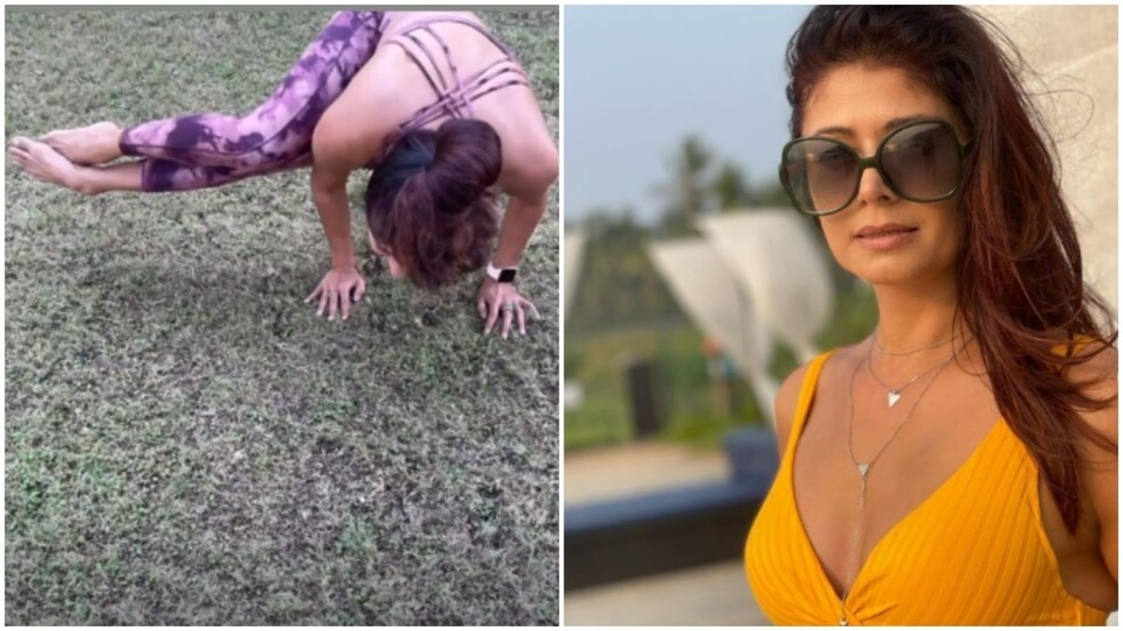 With Mayurasana and Parsva Bakasana, Pooja Batra is 'getting there'