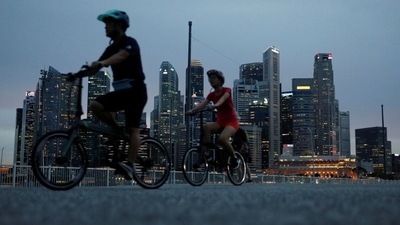 Singapore is tied with Paris as the world’s second-most expensive city, according to the Economist Intelligence Unit’s cost of living rankings for 2021. (REUTERS) Singapore is tied with Paris as the world’s second-most expensive city, according to the Economist Intelligence Unit’s cost of living rankings for 2021. (REUTERS)