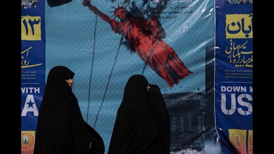 The Iran Nuclear Deal signed in July 2015 put strict and crippling restrictions on Iran’s nuclear programme. On January 16, 2016, IAEA verified that Iran had met all its nuclear-related commitments, triggering the lifting of sanctions. But Iran could hardly benefit from it as the US elections in November 2016 brought in Donald Trump, who strongly opposed the deal and promised to impose “the highest level of economic sanctions” on Iran. (Getty Images) The Iran Nuclear Deal signed in July 2015 put strict and crippling restrictions on Iran’s nuclear programme. On January 16, 2016, IAEA verified that Iran had met all its nuclear-related commitments, triggering the lifting of sanctions. But Iran could hardly benefit from it as the US elections in November 2016 brought in Donald Trump, who strongly opposed the deal and promised to impose “the highest level of economic sanctions” on Iran. (Getty Images)