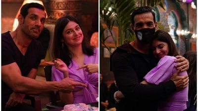 Divya Khosla Kumar and John Abraham worked together in Satyameva Jayate 2. Divya Khosla Kumar and John Abraham worked together in Satyameva Jayate 2.