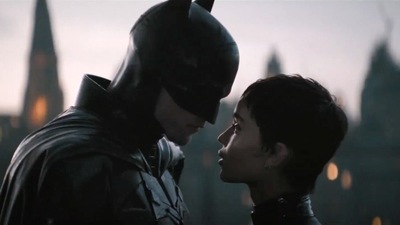 Still from The Batman new trailer. (YouTube)