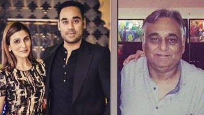 Riddhima Kapoor Sahni and Bharat Sahni mourn the death of Shrawan Sahni.