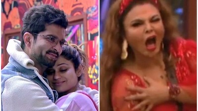 Raqesh Bapat slammed Rakhi Sawant for making fun of Shamita Shetty’s pain. Raqesh Bapat slammed Rakhi Sawant for making fun of Shamita Shetty’s pain.