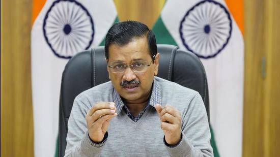 A recent photo of Delhi CM Arvind Kejriwal in New Delhi. (HT photo)